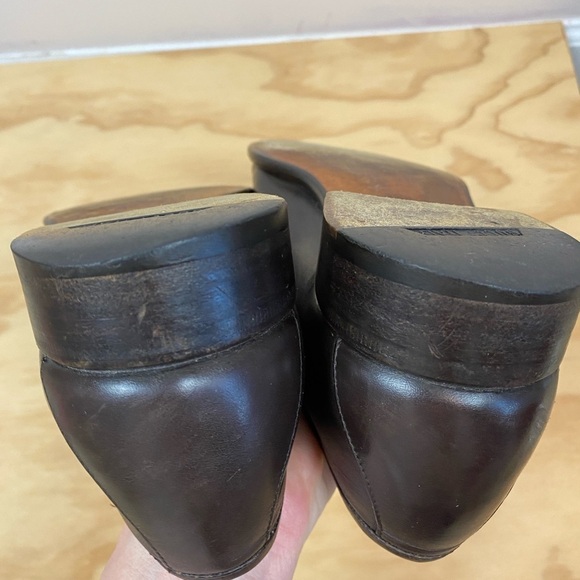 Gucci Brown Leather Horsebit Loafers